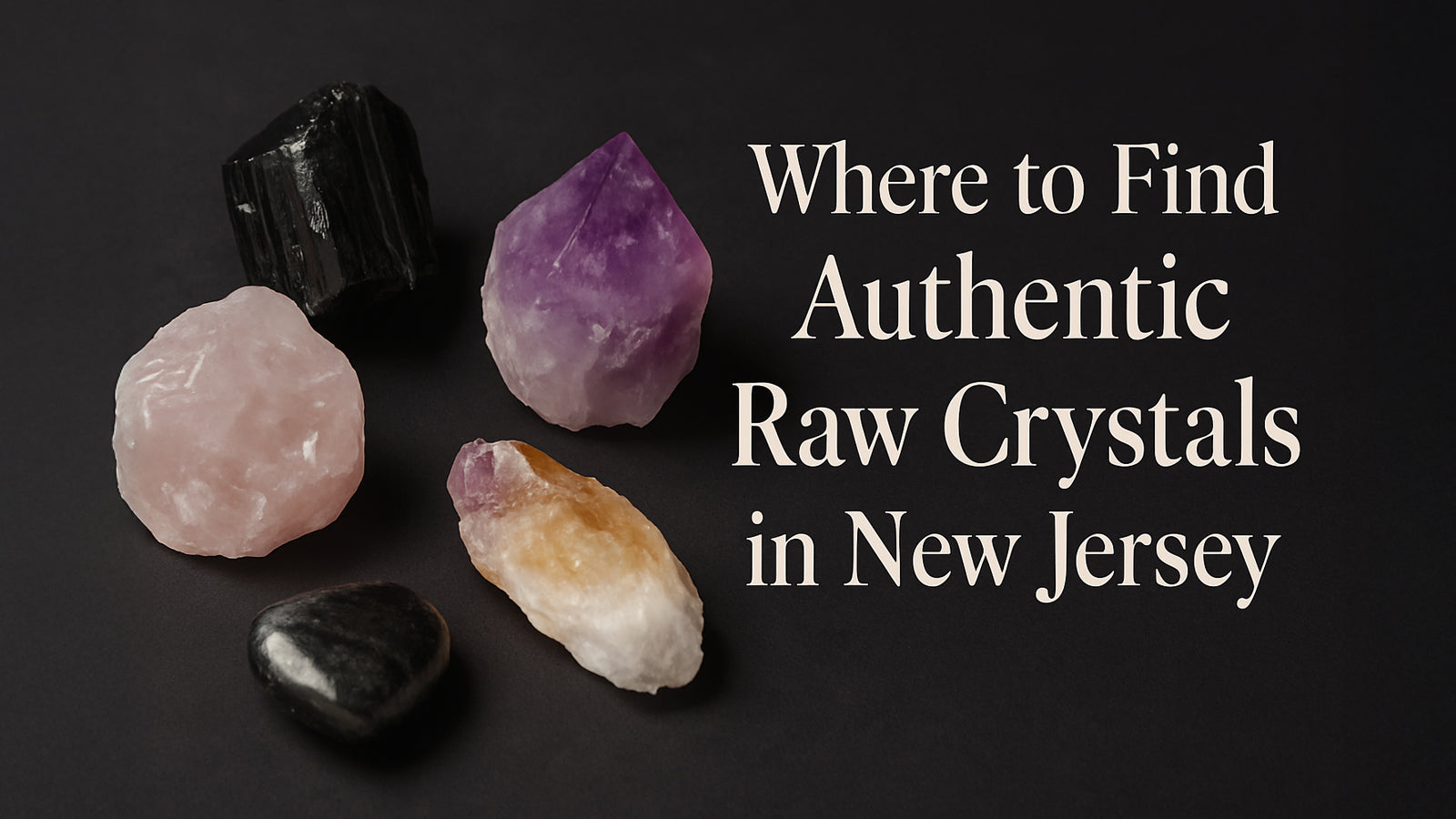 Where to Find Authentic Raw Crystals in New Jersey
